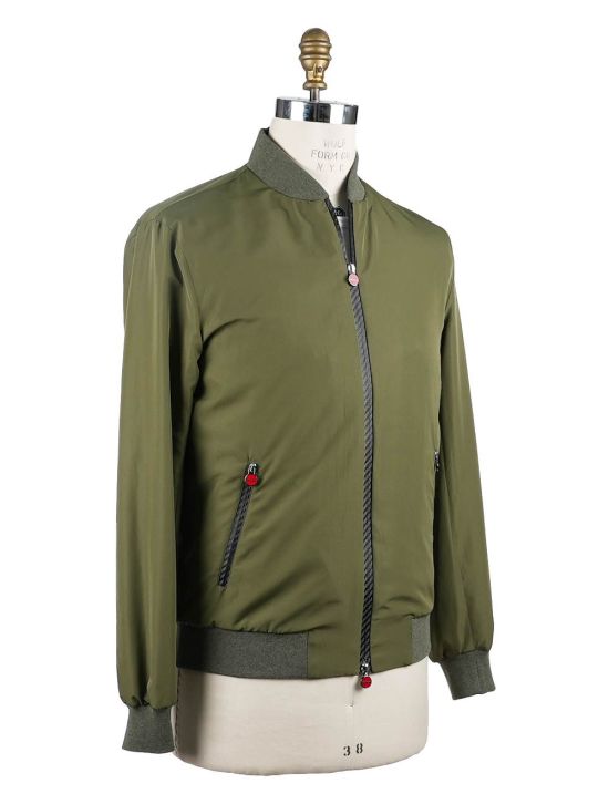 Kiton Kiton Green Pl Coat Green 001