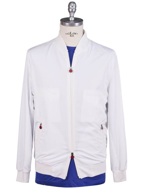 Kiton Kiton White Pl Coat White 000