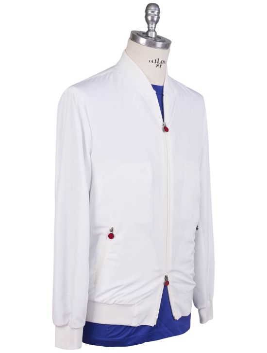 Kiton Kiton White Pl Coat White 001