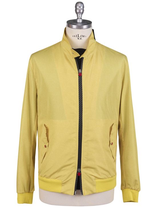 Kiton Kiton Yellow Pl Coat Yellow 000