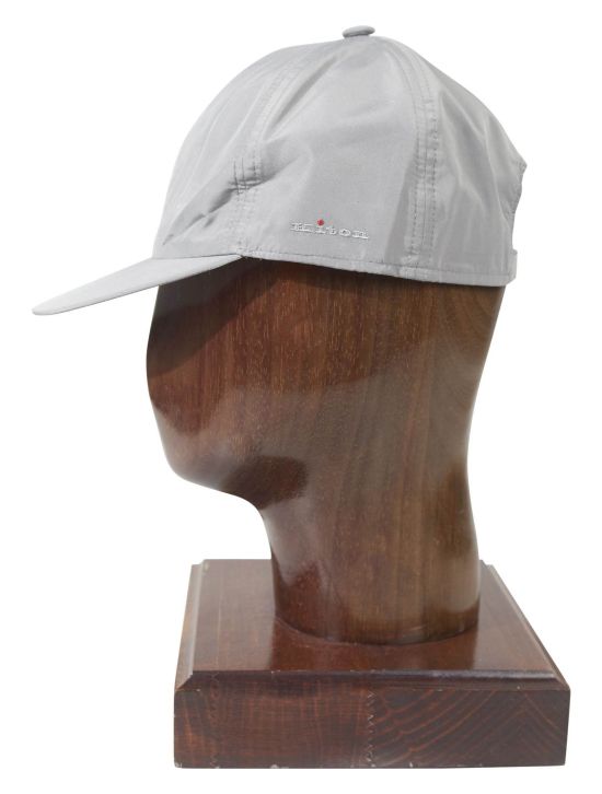 Kiton Kiton Gray Pl Baseball Cap Gray 001