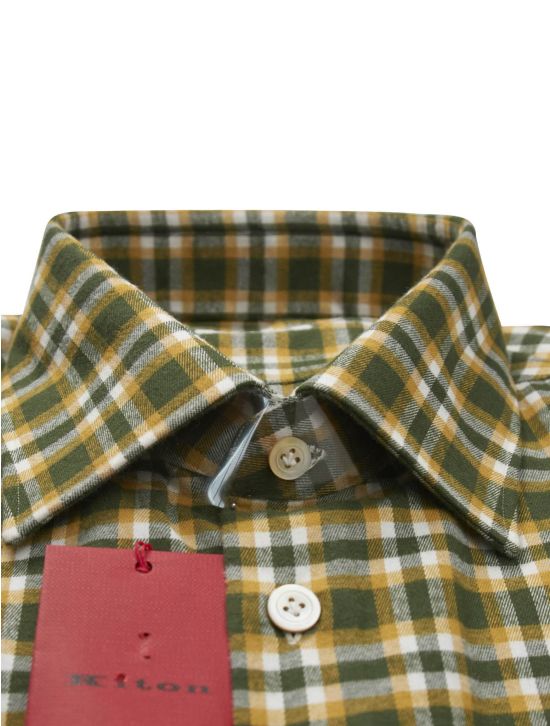 Kiton Kiton Multicolor Cotton Shirt Multicolor 001