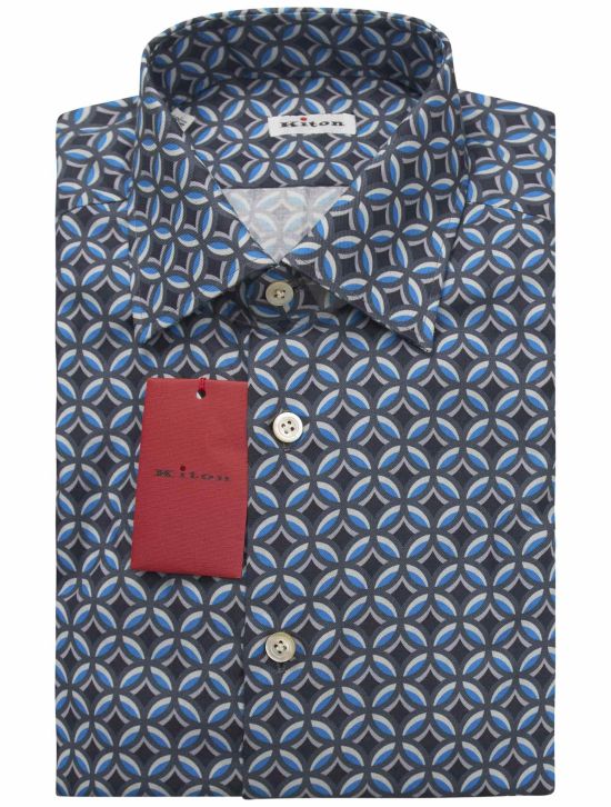 Kiton Kiton Multicolor Cotton Shirt Multicolor 000