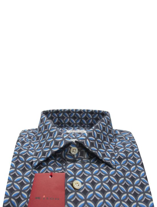 Kiton Kiton Multicolor Cotton Shirt Multicolor 001