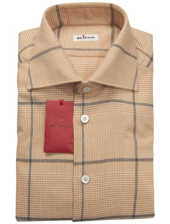 Kiton Kiton Multicolor Cotton Shirt Multicolor 000