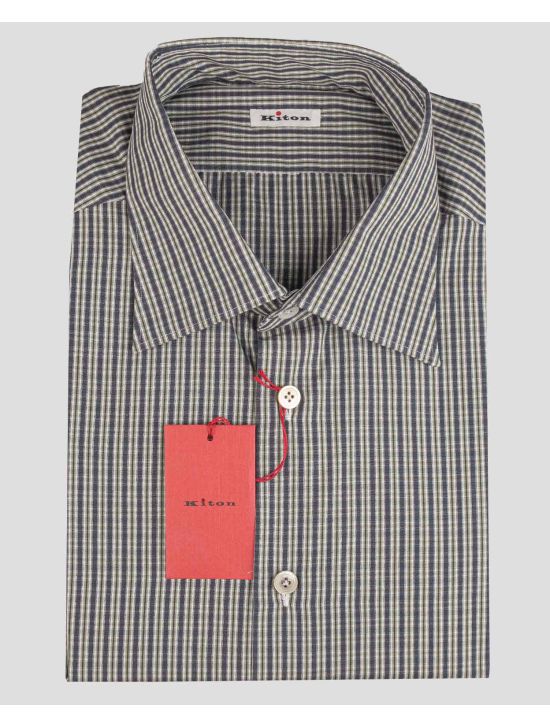 Kiton Kiton Multicolor Cotton Shirt Multicolor 000