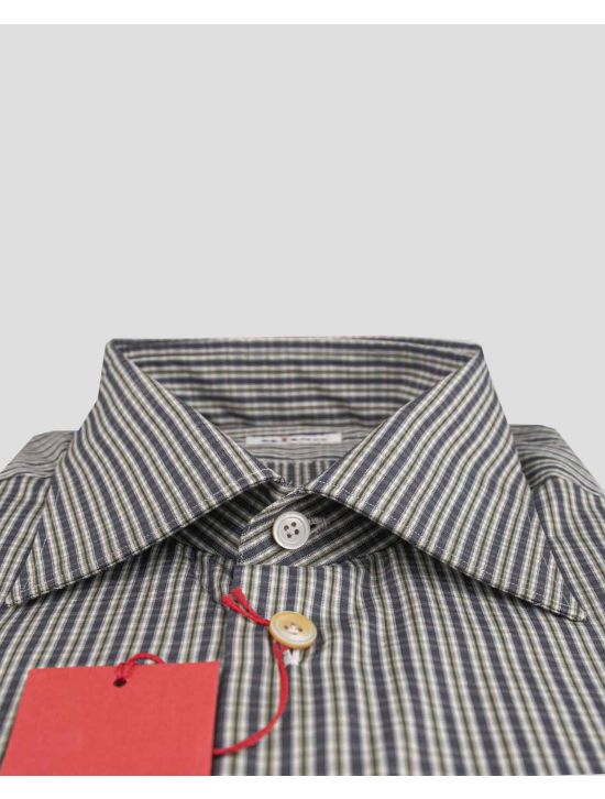 Kiton Kiton Multicolor Cotton Shirt Multicolor 001