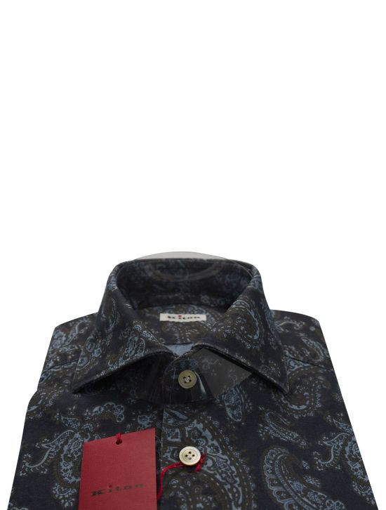 Kiton Kiton Multicolor Cotton Shirt Multicolor 001