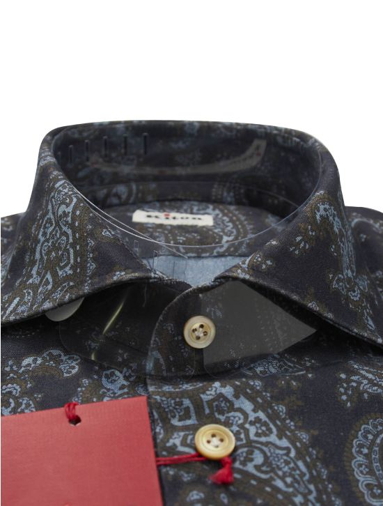 Kiton Kiton Multicolor Cotton Shirt Multicolor 001