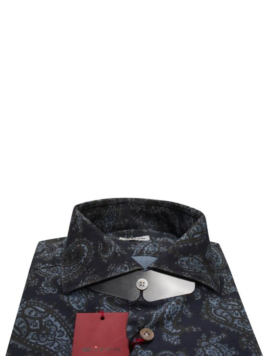 Kiton Kiton Multicolor Cotton Shirt Multicolor 001