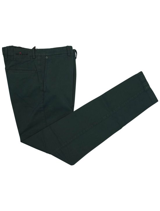 Kiton Kiton Green Cotton Cashmere Ea Pants Green 000