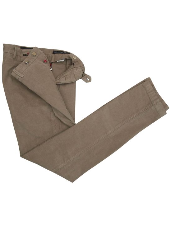 Kiton Kiton Brown Cotton Ea Pants Brown 001