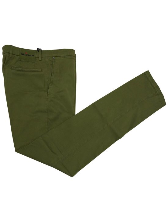 Kiton Kiton Green Ly Ea Pants Green 000