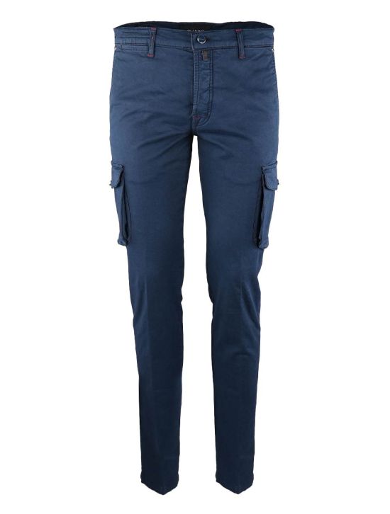 Kiton Kiton Blue Navy Cotton Ea Cargo Pant Blue Navy 000