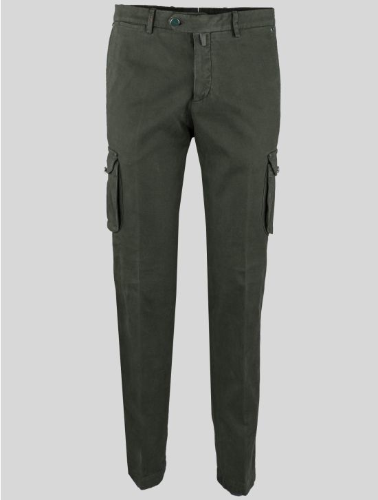 Kiton Kiton Green Cotton Ea Cargo Pants Green 000