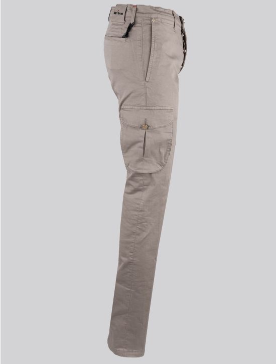 Kiton Kiton Taupe Cotton Ea Cargo Pants Taupe 001