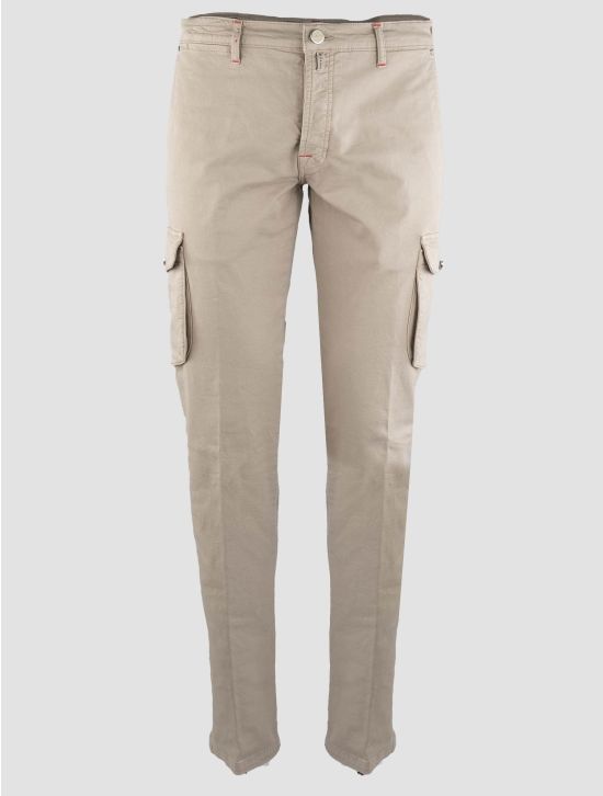 Kiton Kiton Beige Cotton Ea Cargo Pants Beige 000