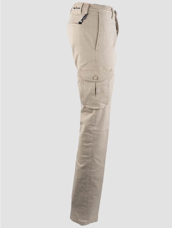 Kiton Kiton Beige Cotton Ea Cargo Pants Beige 001