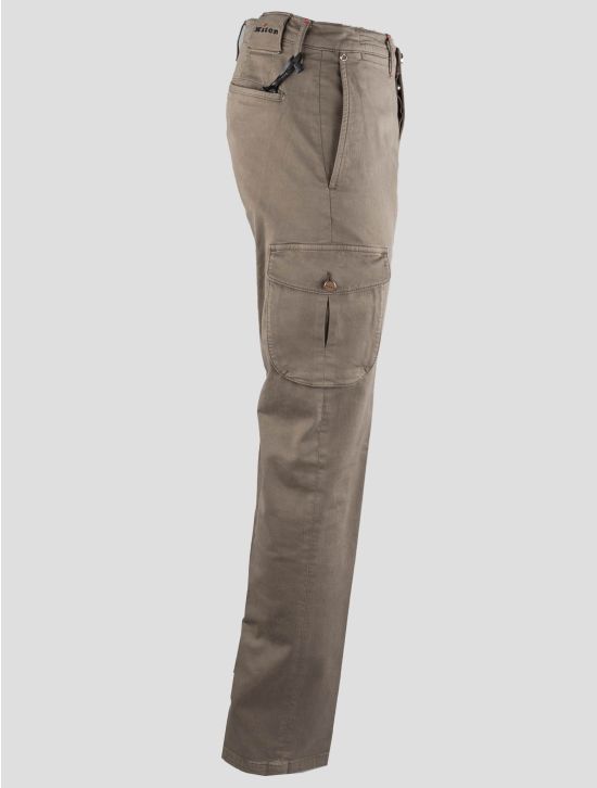 Kiton Kiton Beige Cotton Ea Cargo Pant Beige 001