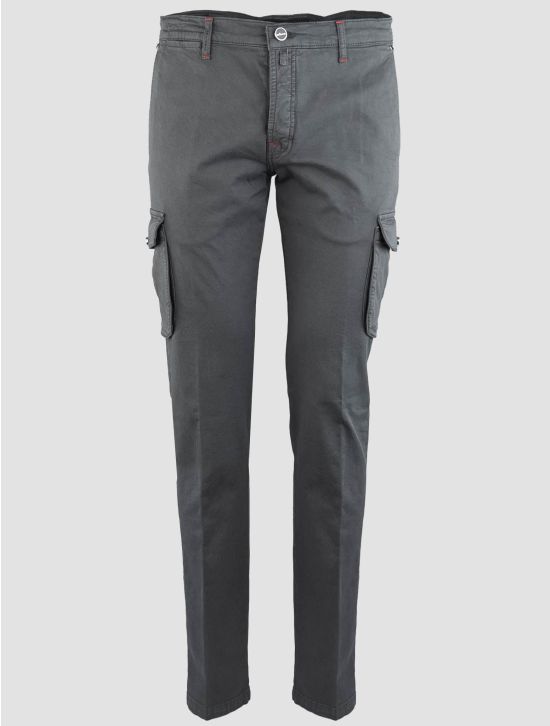 Kiton Kiton Gray Cotton Ea Cargo Pants Gray 000