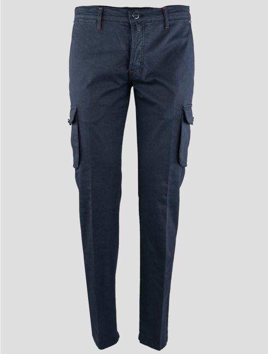 Kiton Kiton Blue Cotton Ea Cargo Pants Blue 000