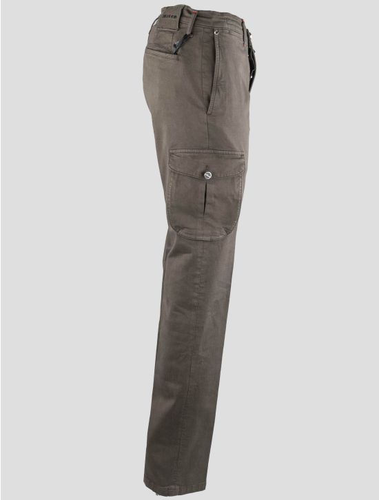 Kiton Kiton Brown Cotton Ea Cargo Pant Brown 001