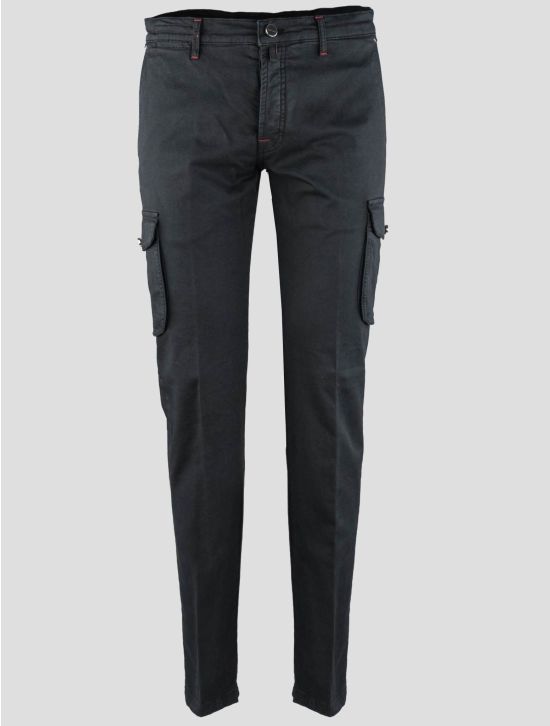 Kiton Kiton Black Lycra Ea Cargo Pant Black 000