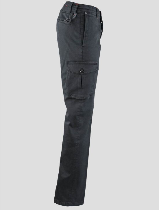 Kiton Kiton Black Lycra Ea Cargo Pant Black 001