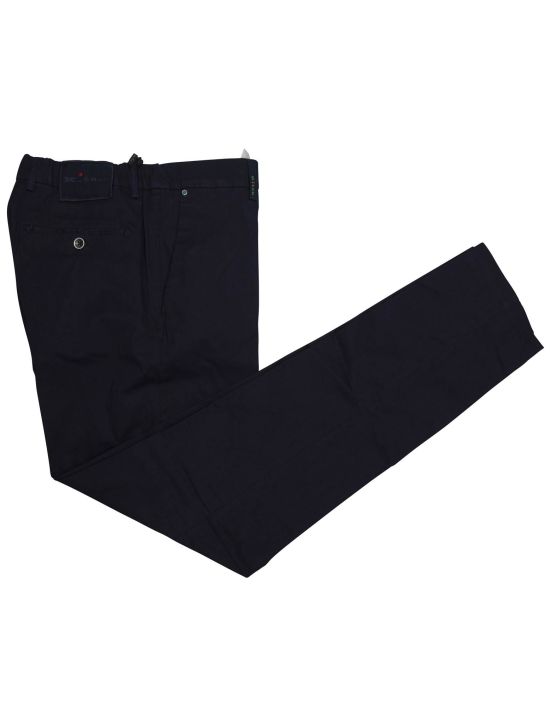 Kiton Kiton Blue Cotton Ea Pants Blue 000