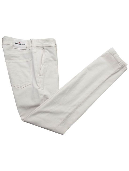 Kiton Kiton Beige Cotton Pa Pants Beige 000