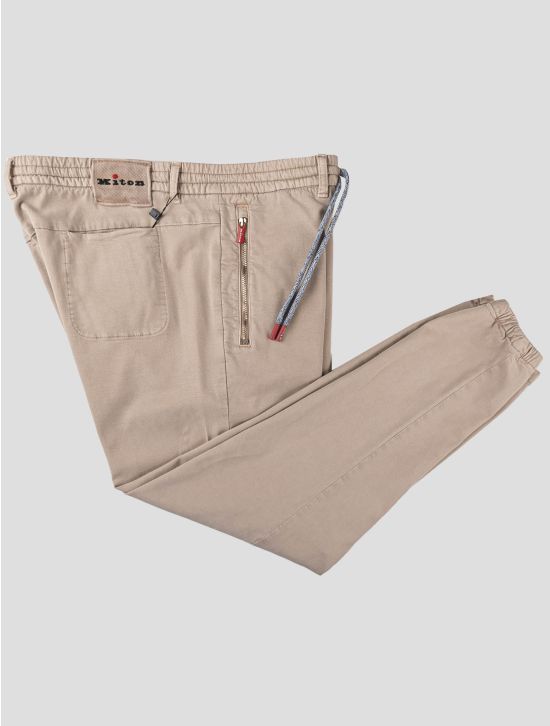 Kiton Kiton Beige Lyocell Ea Pants Beige 000