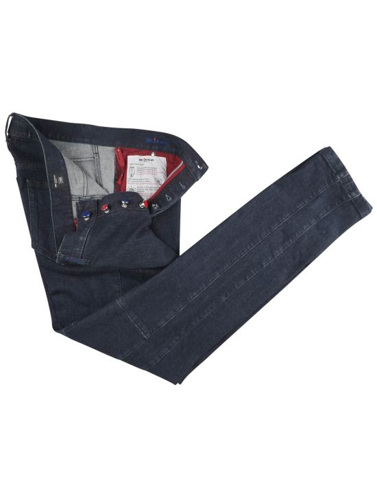 Kiton Kiton Dark Blue Cotton Ea Jeans Dark Blue 001