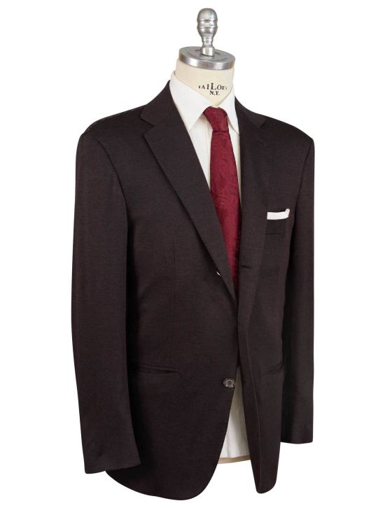 Kiton Kiton Brown Cashmere Silk Blazer Brown 001