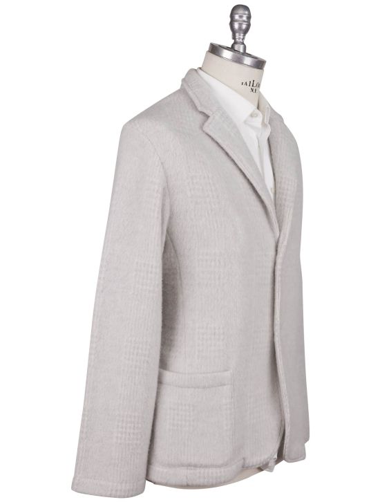 Kiton Kiton Gray Cashmere Blazer Gray 001