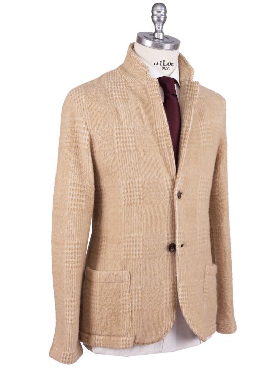 Kiton Kiton Beige Cashmere Blazer Beige 001