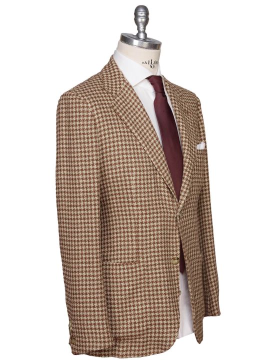 Kiton Kiton Multicolor Cashmere Linen Blazer Multicolor 001