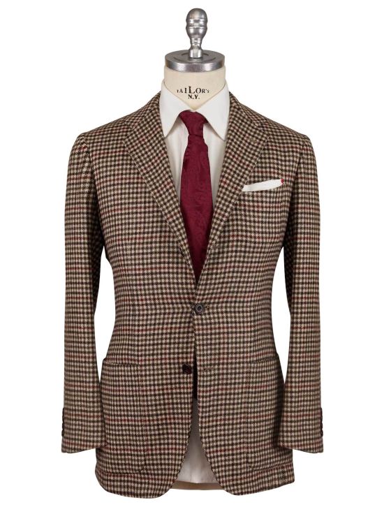 Kiton Kiton Multicolor Cashmere Vicuna Perù Silk Blazer Multicolor 000