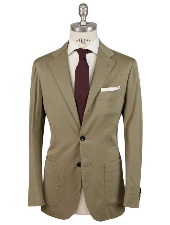 Kiton Kiton Green Lyocell Ea Blazer Green 000