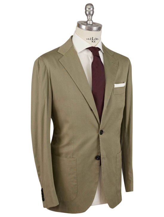 Kiton Kiton Green Lyocell Ea Blazer Green 001