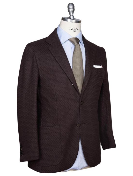 Kiton Kiton Brown Cashmere Blazer Brown 001