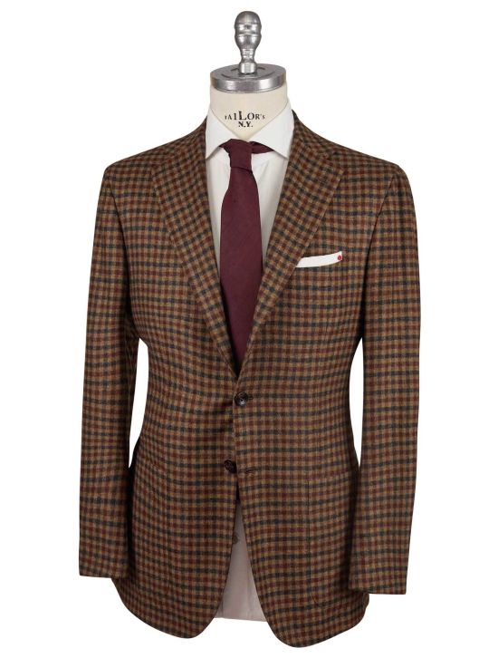 Kiton Kiton Multicolor Cashmere Vicuna Perù Silk Blazer Multicolor 000