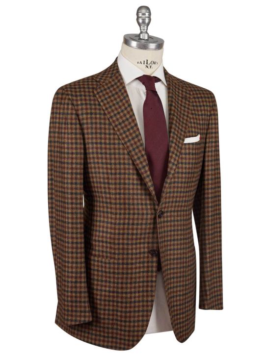 Kiton Kiton Multicolor Cashmere Vicuna Perù Silk Blazer Multicolor 001