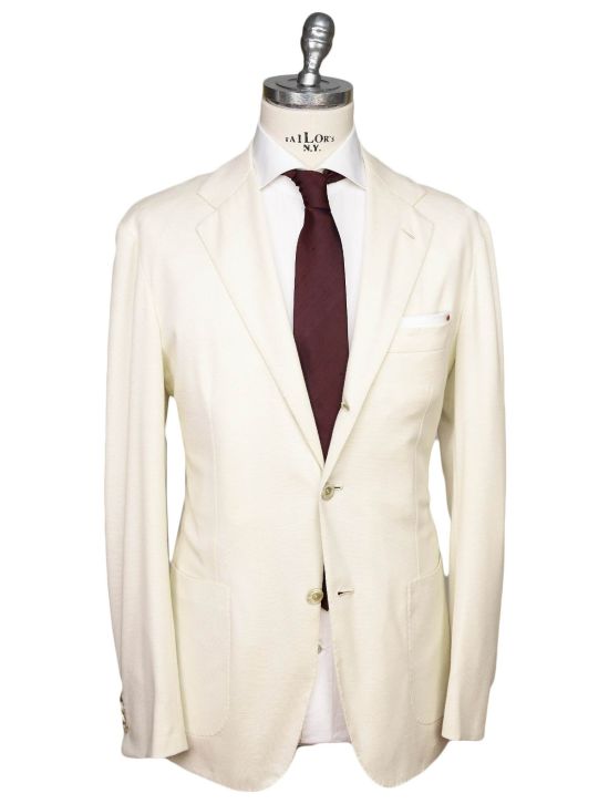 Kiton Kiton White Cashmere Blazer White 000