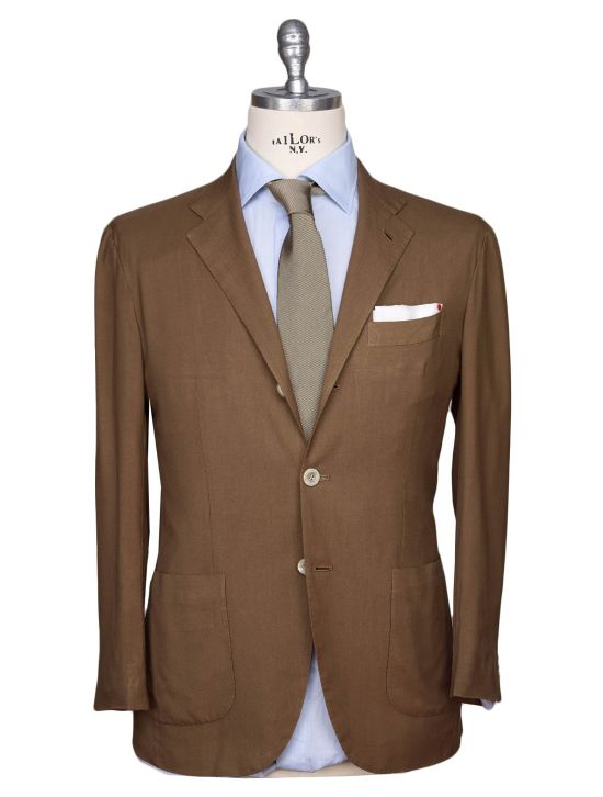 Kiton Kiton Brown Cashmere Blazer Brown 000