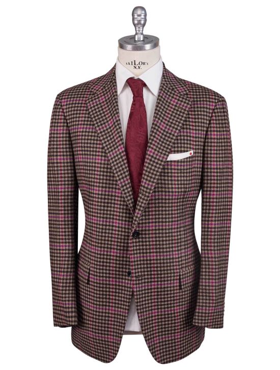 Kiton Kiton Multicolor Cashmere Guanaco Argentina Blazer Multicolor 000