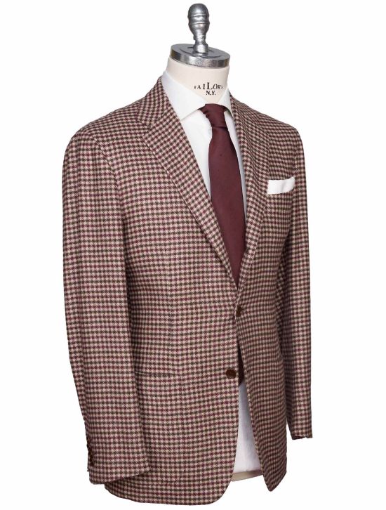 Kiton Kiton Multicolor Vicuna Peru Cashmere Silk Blazer Multicolor 001