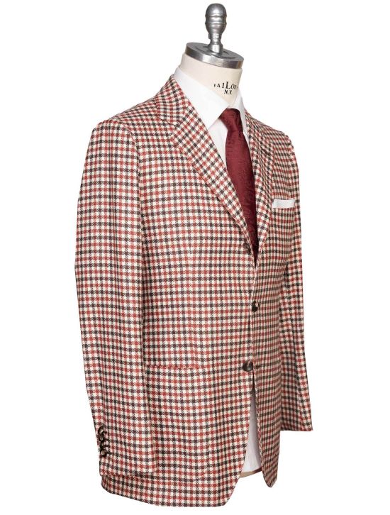 Kiton Kiton Multicolor Cashmere Blazer Multicolor 001