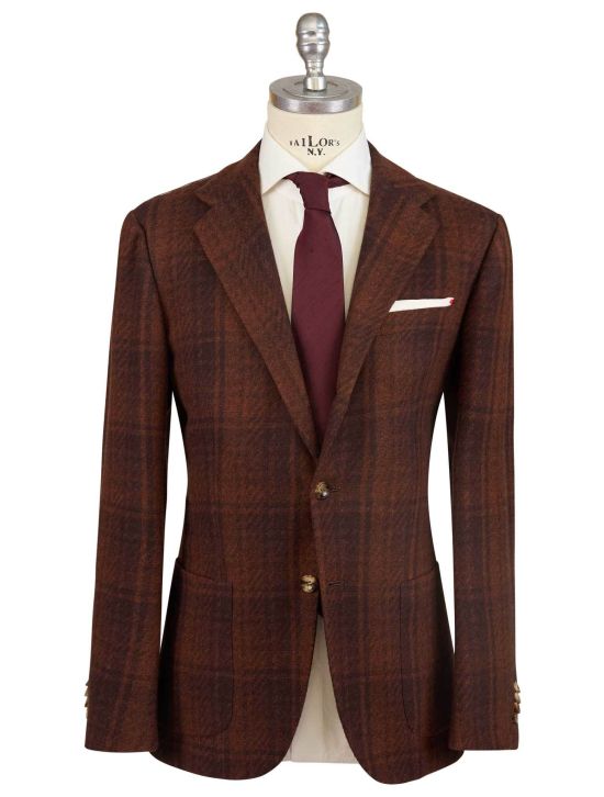 Kiton Kiton Brown Cashmere Blazer Brown 000