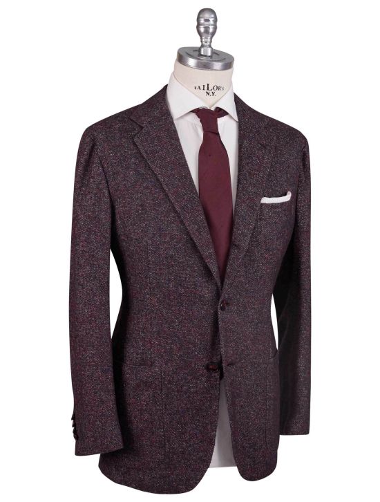 Kiton Kiton Multicolor Lama Cashmere Silk Pa Blazer Multicolor 001