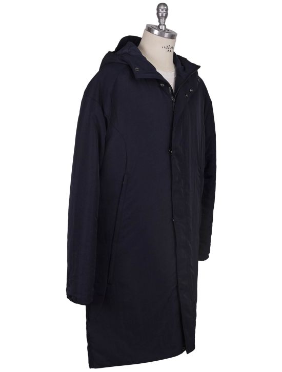 KNT Kiton Knt Blue PA Coat Blue 001